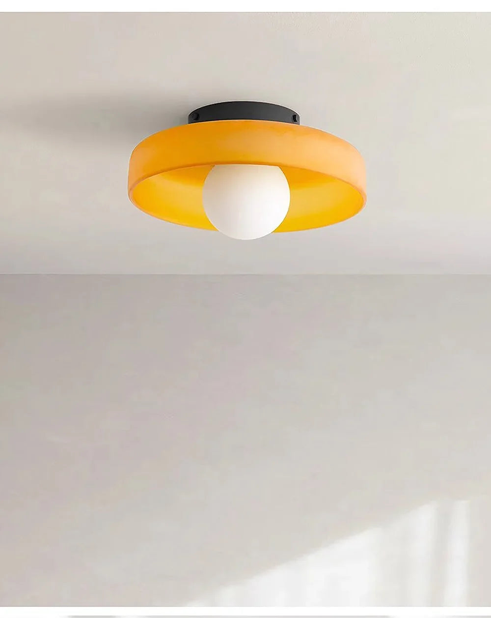 Classic Vintage Style Glass Indoor Ceiling Lamp