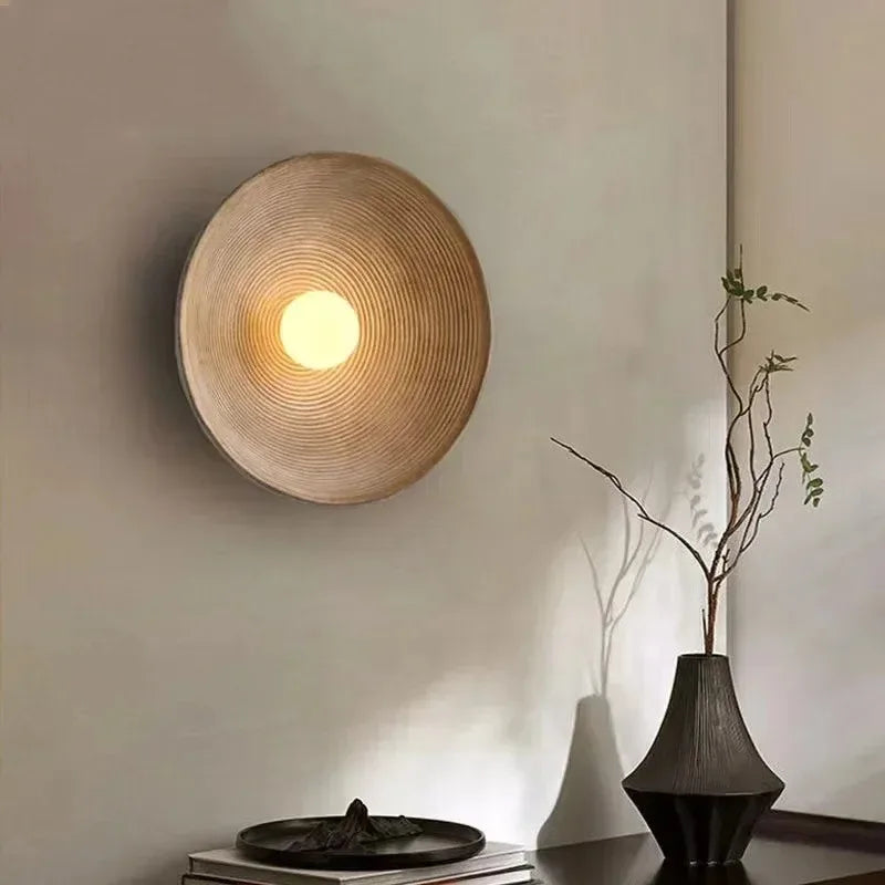 Retro Japanese Wall Lamp Fixture