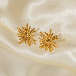 Load image into Gallery viewer, Dainty Radial Shine Stud Earrings
