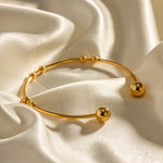 Load image into Gallery viewer, Beaded Cuff Bangle Bracelet
