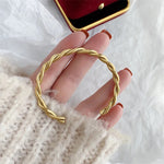 Load image into Gallery viewer, Classy Twist Cuff Bracelet
