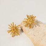 Load image into Gallery viewer, Dainty Radial Shine Stud Earrings
