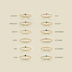 Load image into Gallery viewer, Dainty Treasure Birthstone Ring
