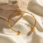 Load image into Gallery viewer, Beaded Cuff Bangle Bracelet
