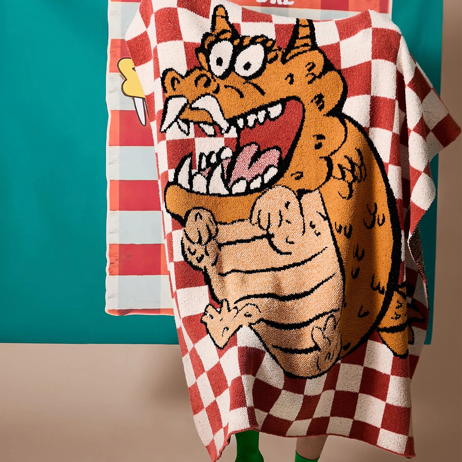 Cartoon Dragon Kids Blanket