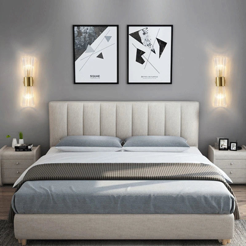 Modern Brass Wall Sconce Light Fixture