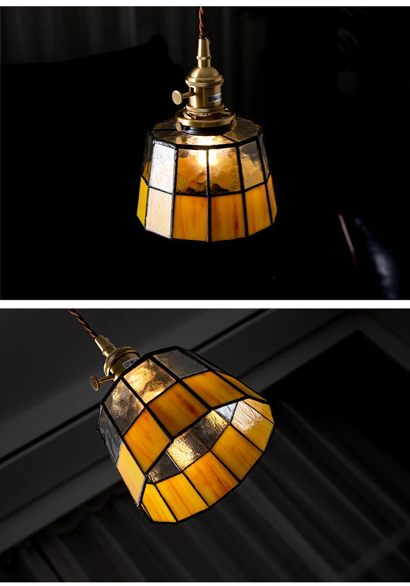 Vintage Industrial Copper Wall Light Fixture