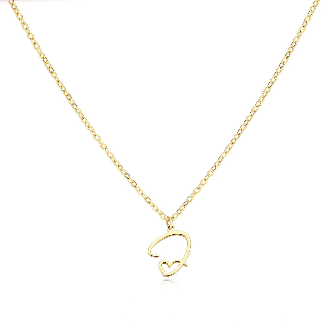 Clea Letter Necklace