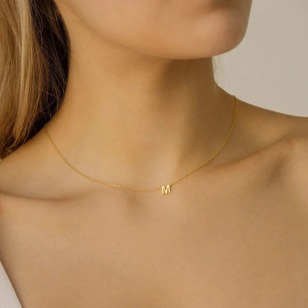 Cecina Letter Necklace