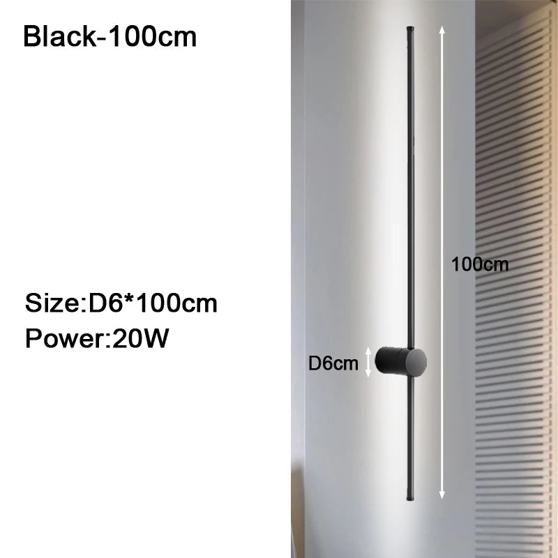 360° Rotatable Touch Dimmable LED Wall Sconce for Bedside &amp; Living Spaces