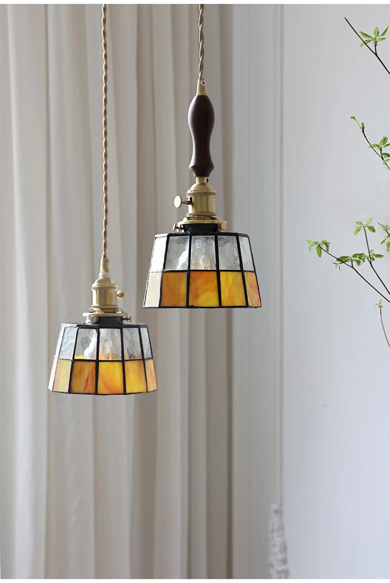 Vintage Industrial Copper Wall Light Fixture