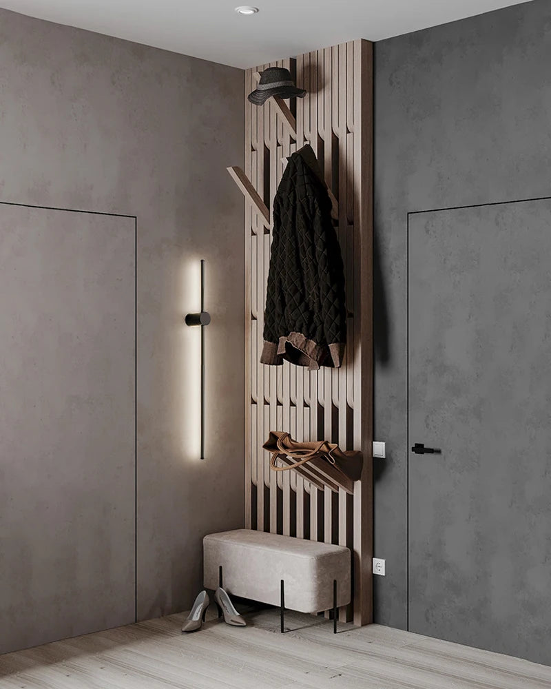 360° Rotatable Touch Dimmable LED Wall Sconce for Bedside &amp; Living Spaces