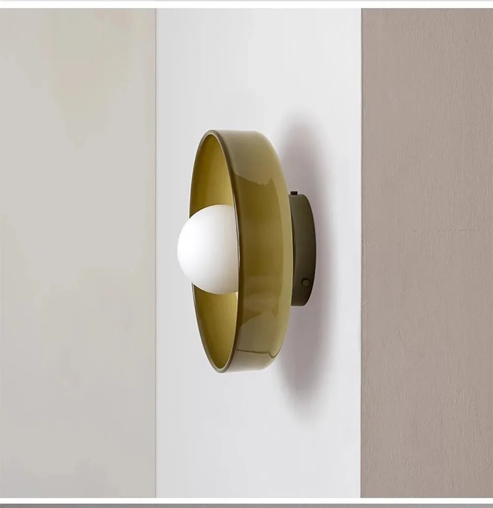 Classic Vintage Style Glass Indoor Ceiling Lamp