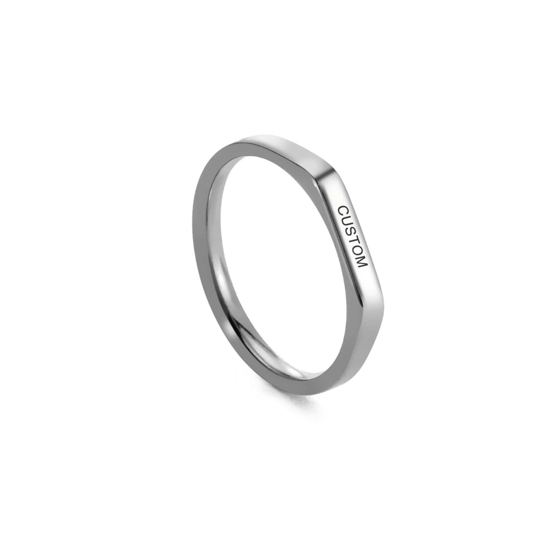 Whisper Engraved Ring
