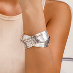 Load image into Gallery viewer, Spiral Cross Wrap Bangle Bracelet
