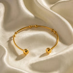Load image into Gallery viewer, Beaded Cuff Bangle Bracelet
