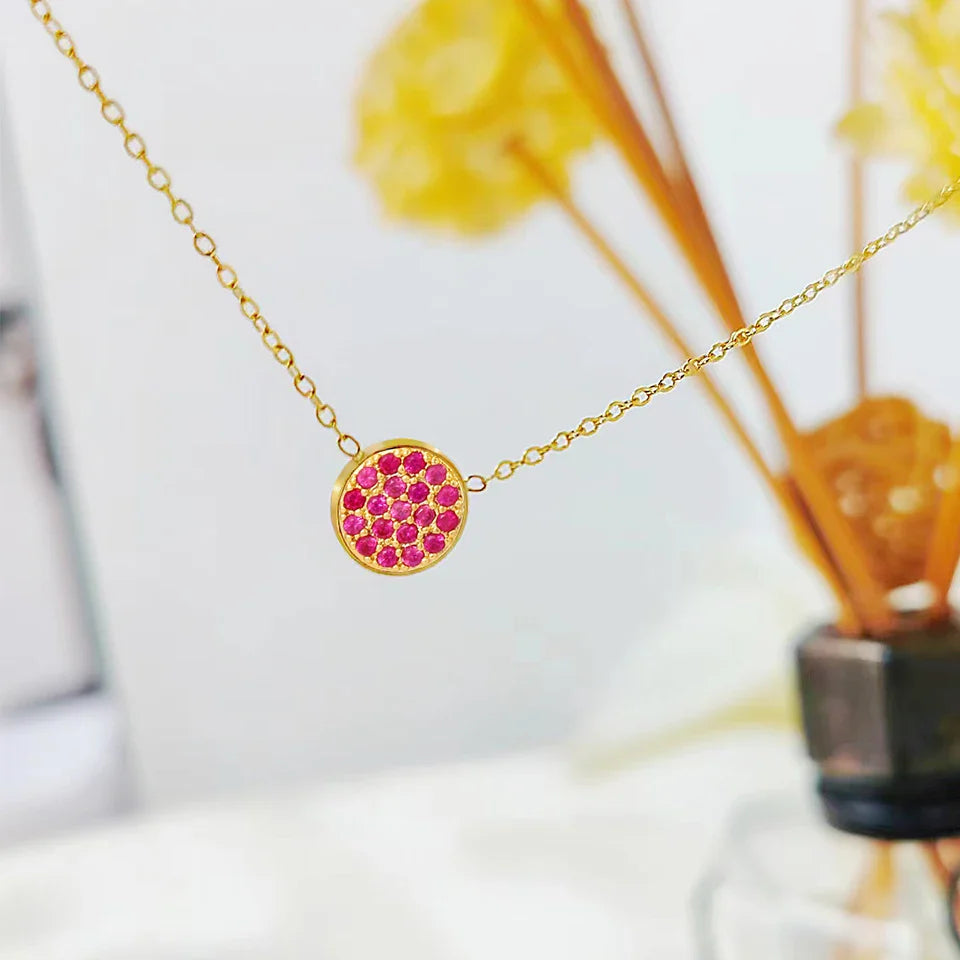 Dainty Étoile Birthstone Necklace