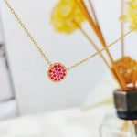 Load image into Gallery viewer, Dainty Étoile Birthstone Necklace
