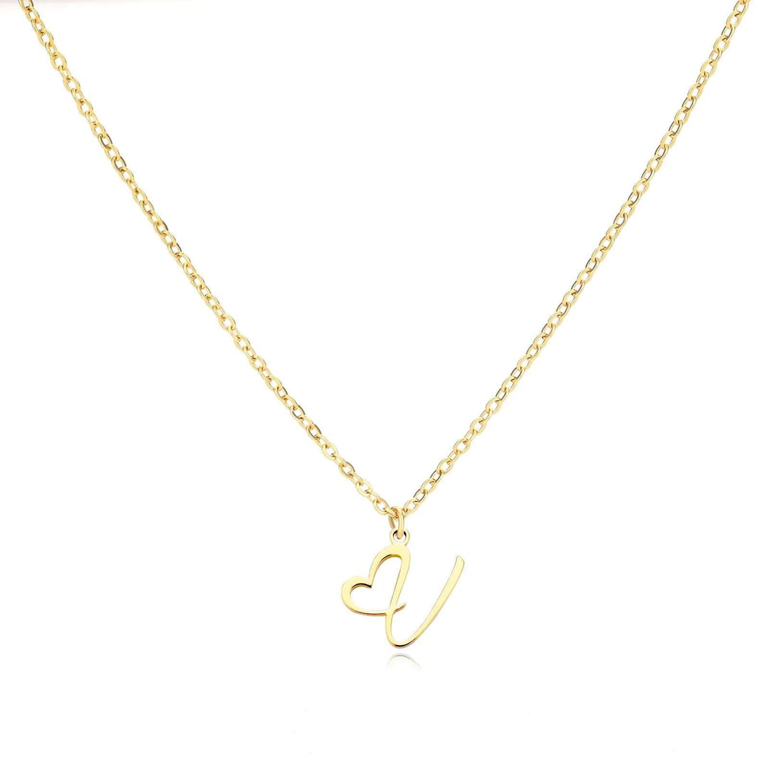 Clea Letter Necklace