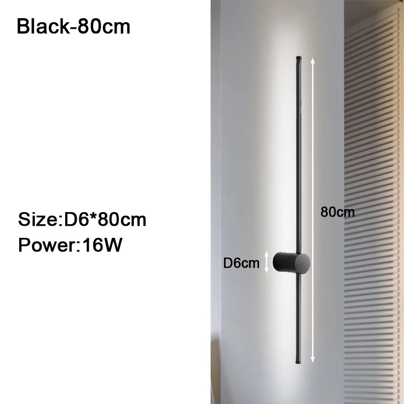 360° Rotatable Touch Dimmable LED Wall Sconce for Bedside &amp; Living Spaces