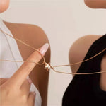Load image into Gallery viewer, Dainty Magnetic Star Necklace Pair
