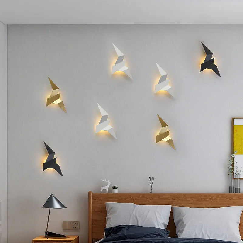 Nordic Bird Wall Lamps Light Fixture