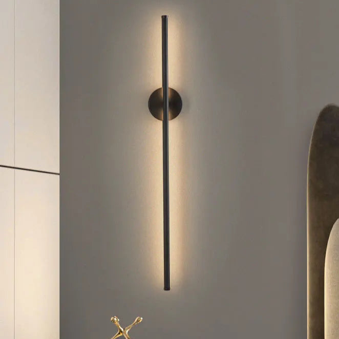 Modern Black Indoor Touch Switch Dimmable LED Wall Sconce