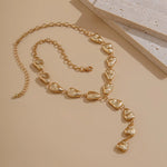 Load image into Gallery viewer, Modern Stone Inspired Lariat Necklace
