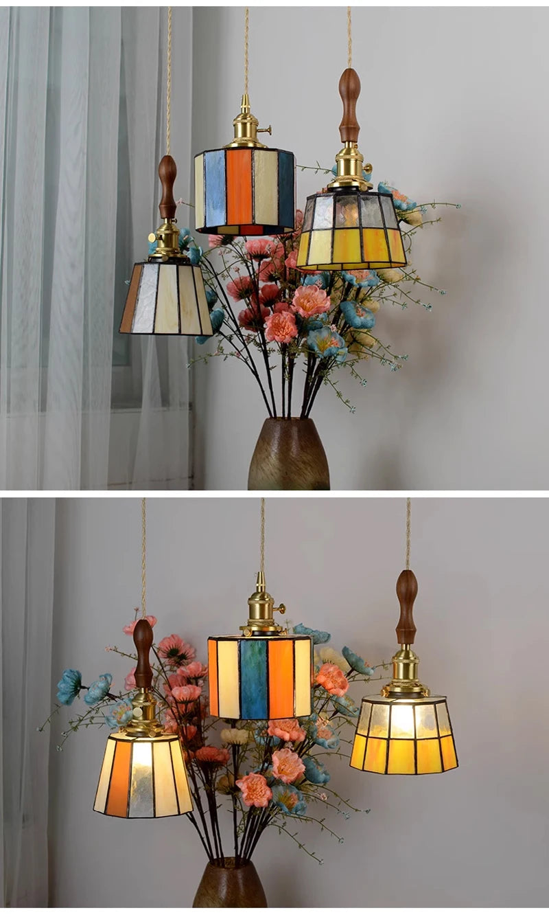 Vintage Industrial Copper Wall Light Fixture