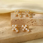 Load image into Gallery viewer, Dainty Cross Stud Earrings
