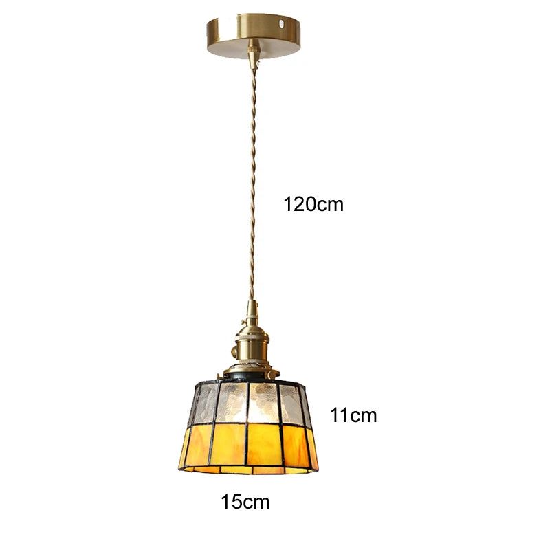 Vintage Industrial Copper Wall Light Fixture