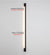 Black Minimalist Long Strip Outdoor LED Wall Sconce