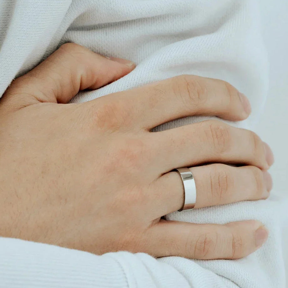 Timeless Script Ring