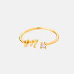 Load image into Gallery viewer, Selvola Letter Ring
