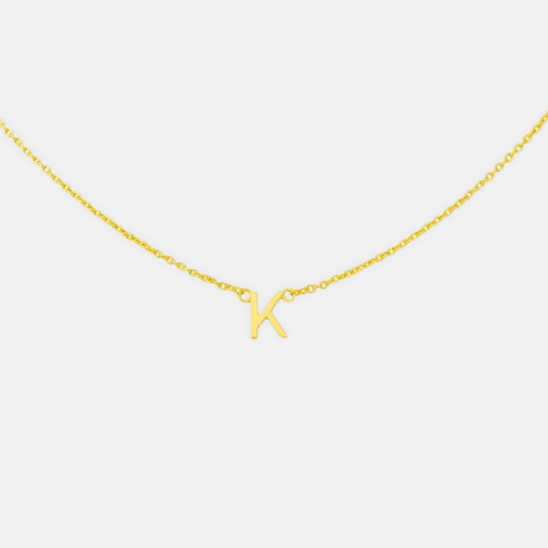 Cecina Letter Necklace