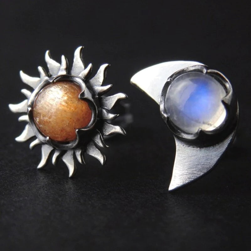 Elegant Moon Drop Earrings