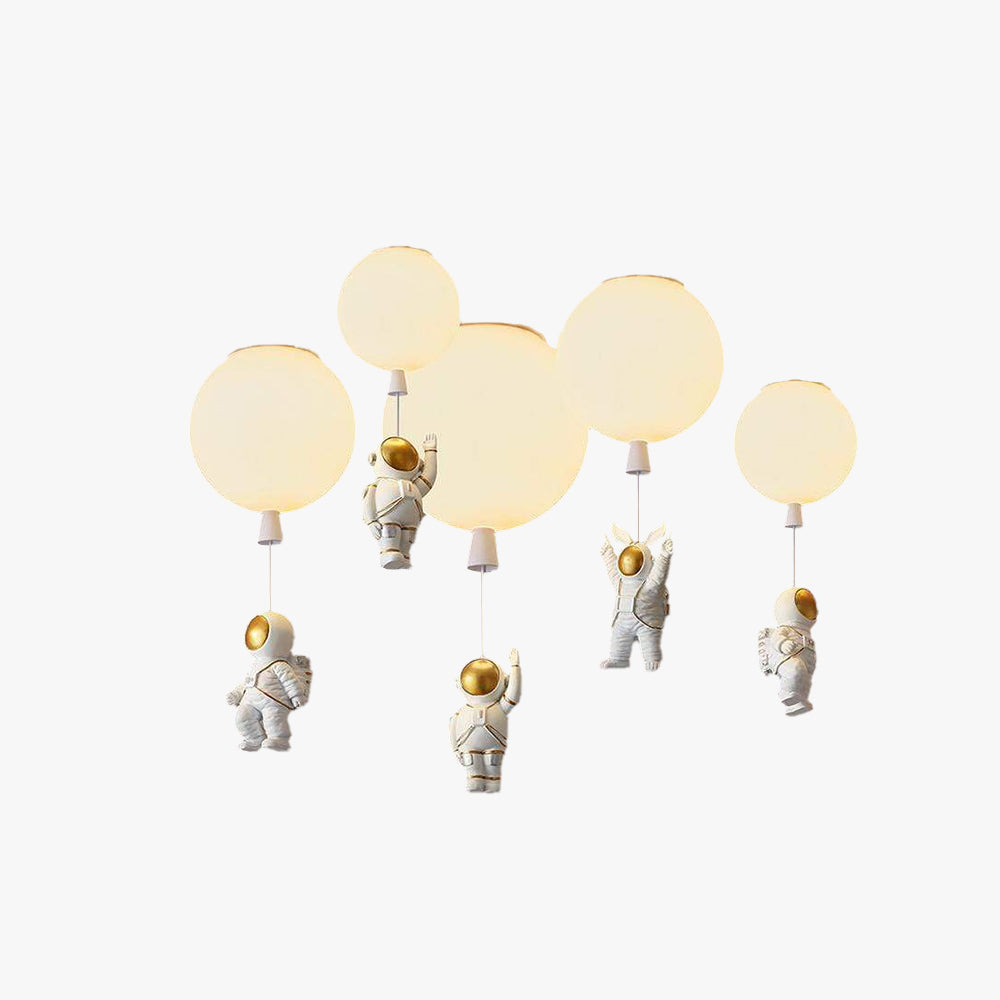 Astronaut Balloon Flush Mount Ceiling Light