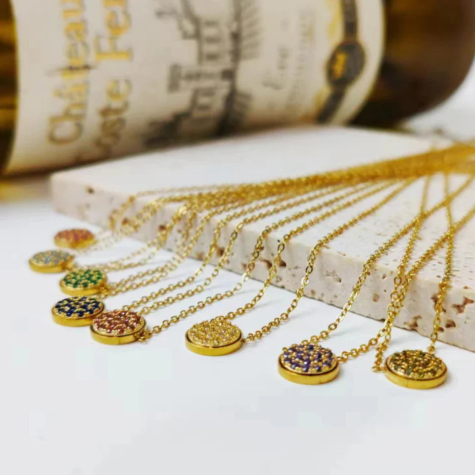 Dainty Étoile Birthstone Necklace