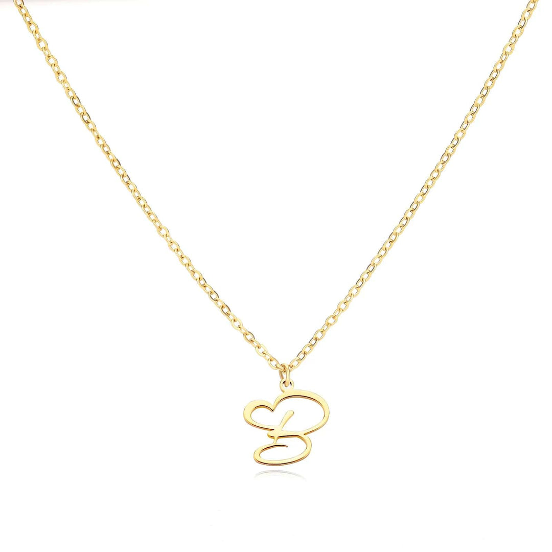 Clea Letter Necklace