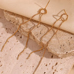 Load image into Gallery viewer, 18k Dainty Circle Tassel Earrings
