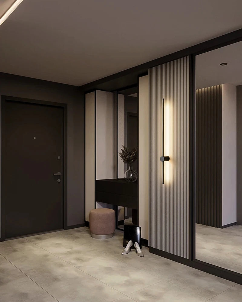 360° Rotatable Touch Dimmable LED Wall Sconce for Bedside &amp; Living Spaces