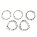Load image into Gallery viewer, 5pc Beaded Bracelet Stack Set

