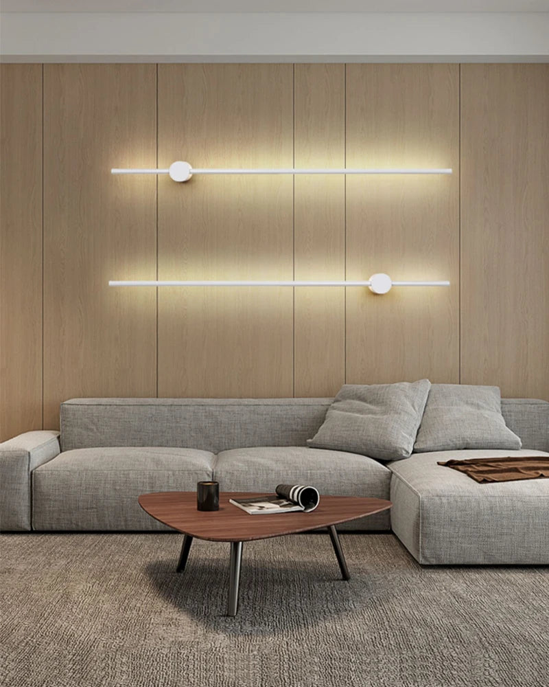 360° Rotatable Touch Dimmable LED Wall Sconce for Bedside & Living Spaces