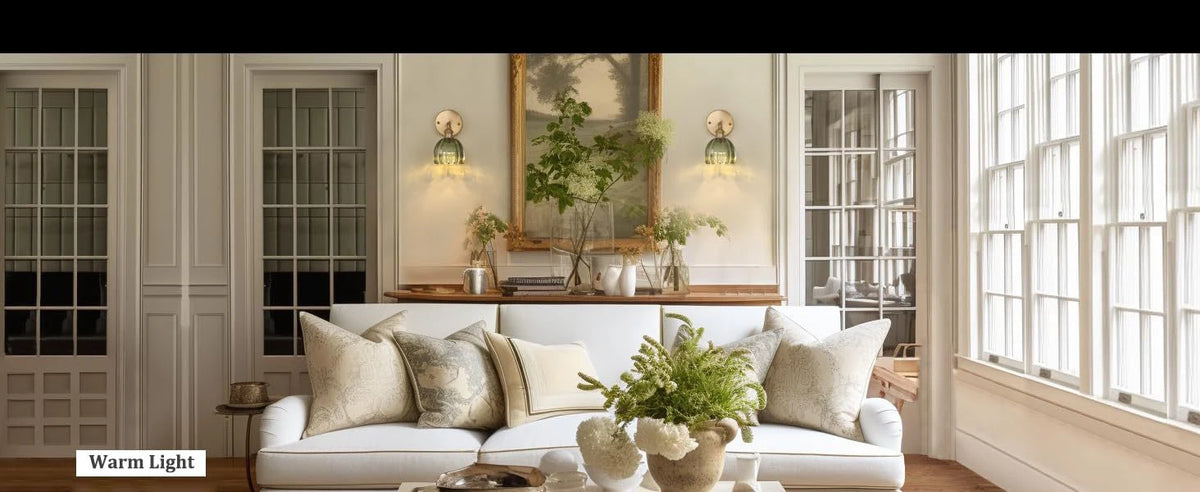 Retro Petal Glass Wall Lamp With Remote Control &amp; Rechargeable Bulb