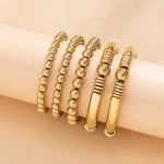 Load image into Gallery viewer, 5pc Beaded Bracelet Stack Set
