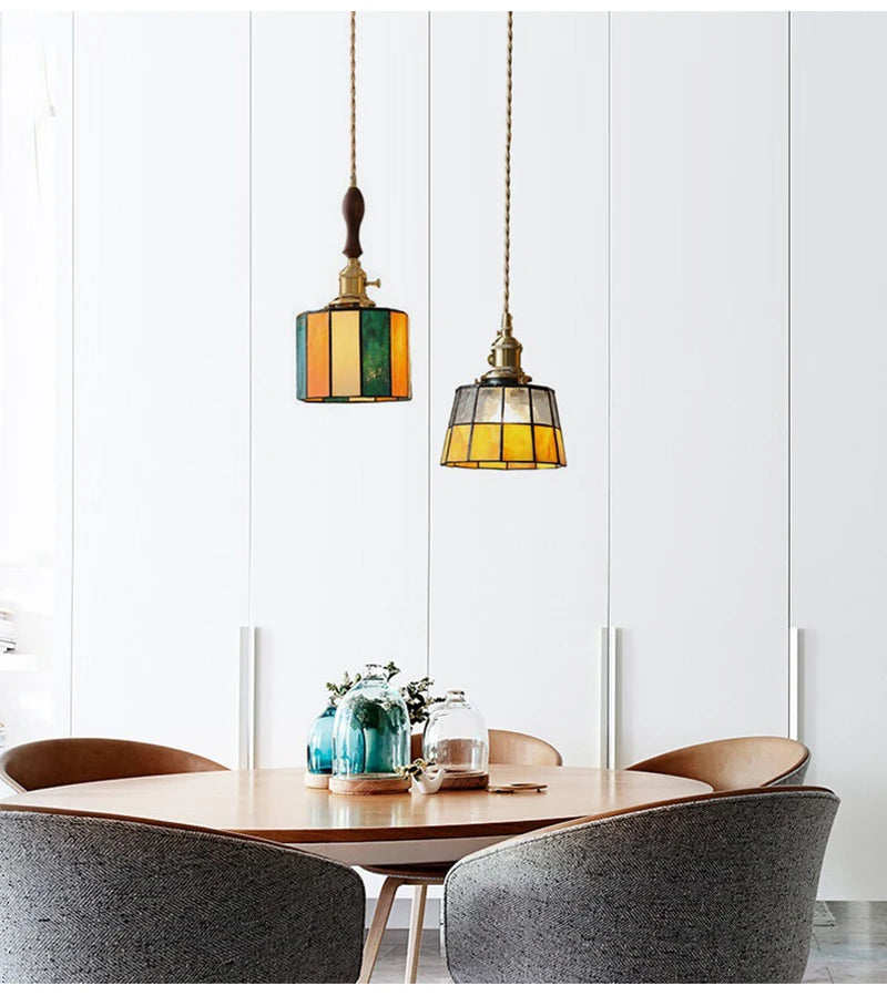 Vintage Industrial Copper Wall Light Fixture