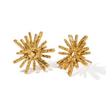 Load image into Gallery viewer, Dainty Radial Shine Stud Earrings
