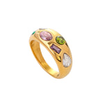 Load image into Gallery viewer, Chunky Gem Mine Ring
