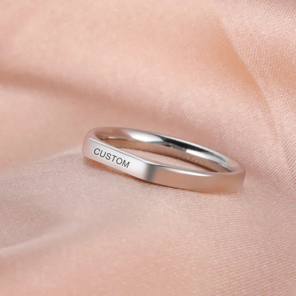 Whisper Engraved Ring