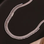 Load image into Gallery viewer, Herringbone Diamond Dazzle Necklace
